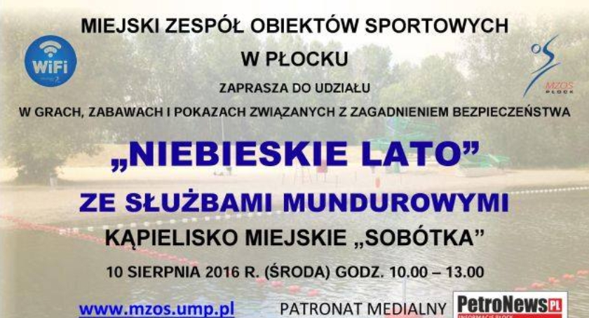„Niebieskie Lato” ze służbami mundurowymi