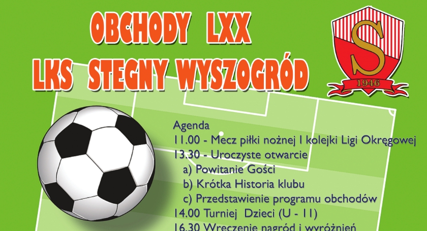 Obchody 70 lecia LKS Stegny Wyszogród