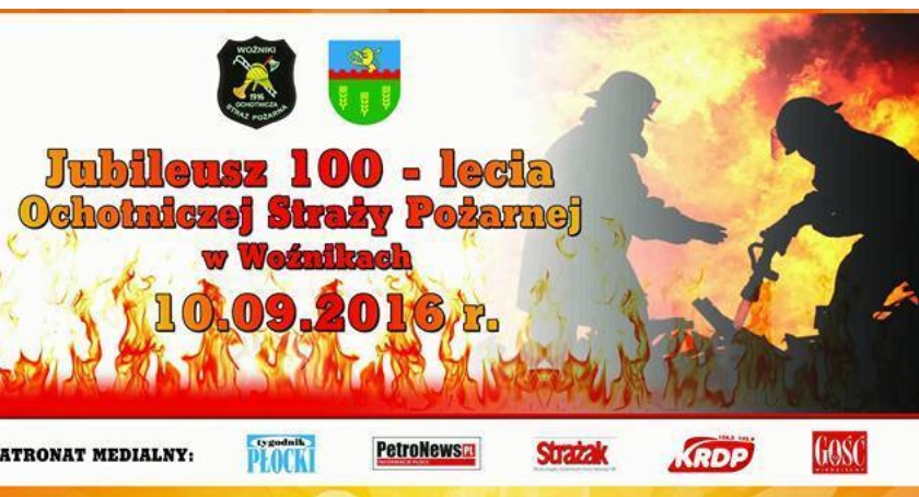 100-lecie Ochotniczej Straży Pożarnej w Woźnikach.