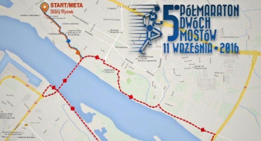 Płocki Półmaraton Dwóch Mostów  w Płocku w najbliższą niedzielę 