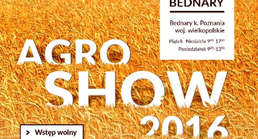 URZĄD GMINY BODZANÓW ORGANIZUJE BEZPŁATNY WYJAZD DLA ROLNIKÓW NA TARGI AGRO SHOW.