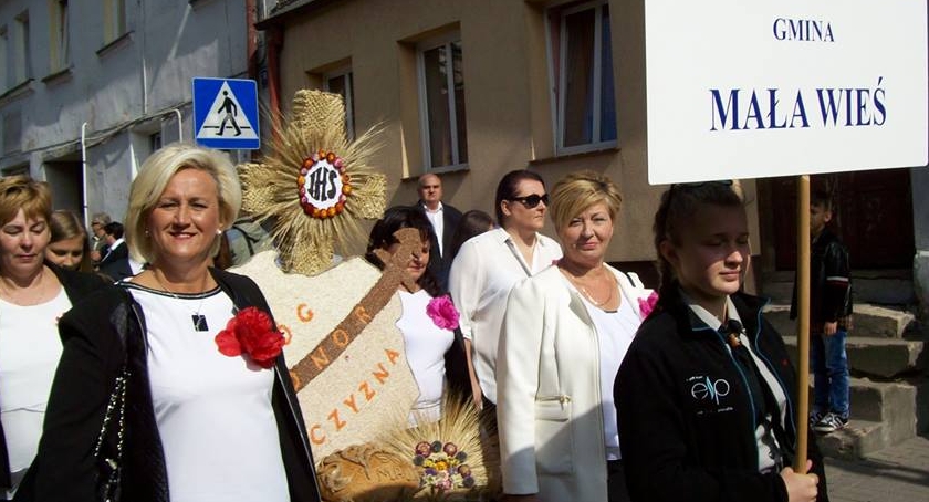  Gmina Mała Wieś na  Dożynkach Powiatu Płockiego w Wyszogrodzie.