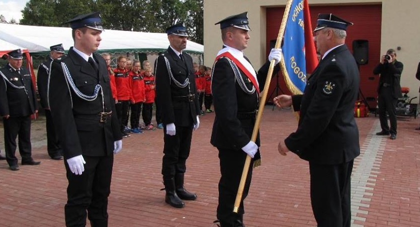  OSP Radzanowo wzięło  udział w Jubileuszu 50.lecia OSP w Rogozinie