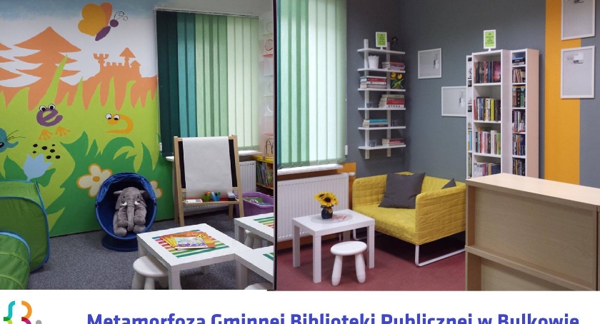 Metamorfoza Gminnej Biblioteki w Bulkowie.