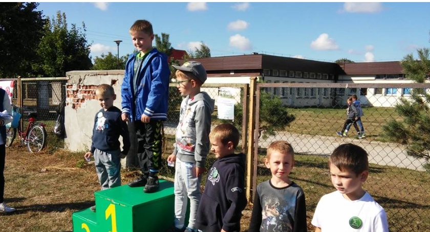  Przedszkolak z szkoły  Podstawowej  im. Czesława Hińca w Rogozinie najlepszym biegaczem