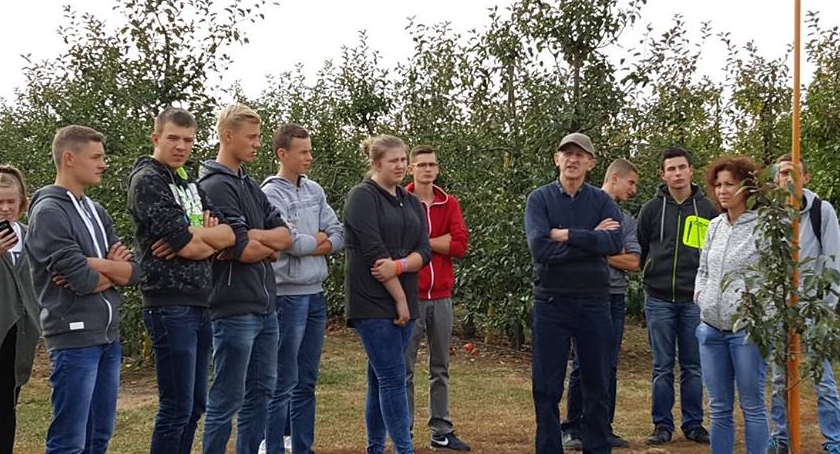 Wycieczkach przedmiotowa związana z ogrodnictwem- ZS Czerwińsk