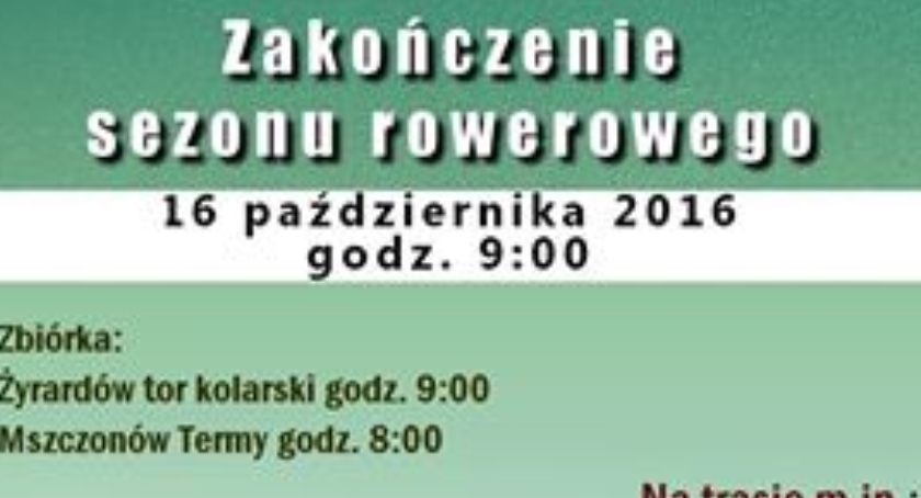 Crazy Cyclist Sochaczew serdecznie zaprasza na  zakończenie sezonu rowerowego .