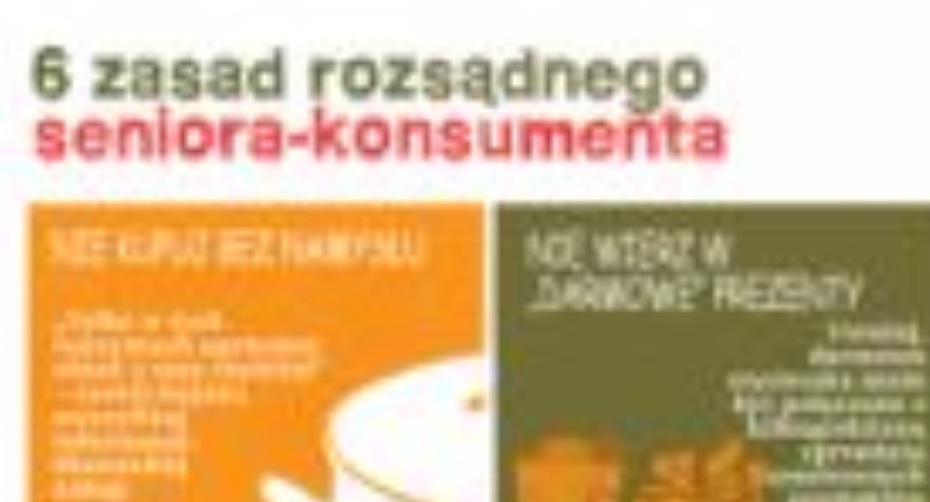 Europejski Dzień Seniora -6 zasad rozsądnego seniora- konsumenta 