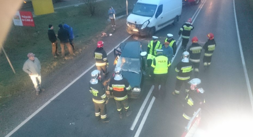 Wypadek w Kamionie .