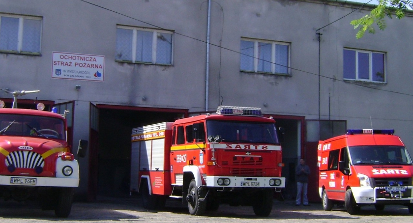 Pożar poddasza w domu jednorodzinnym w Wyszogrodzie.