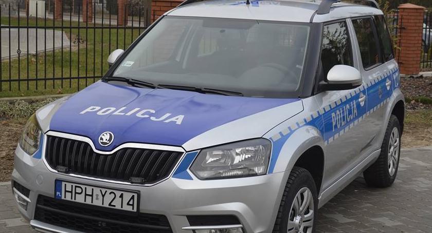 NOWY SAMOCHÓD DLA POLICJI W BODZANOWIE.