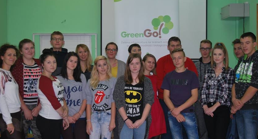  Uczniowie ZS Czerwińsk wzięli udział w lekcji w  ramach projektu edukacyjnego „GreenGo!