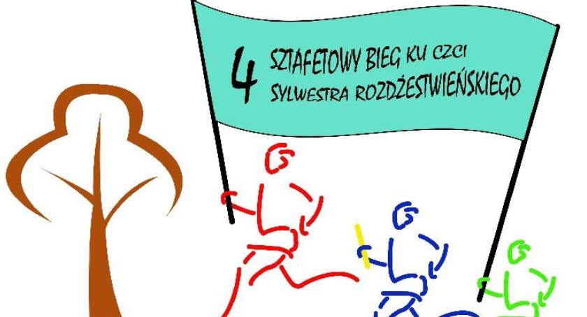 Bieg Sztafetowy w Młodzieszynie .