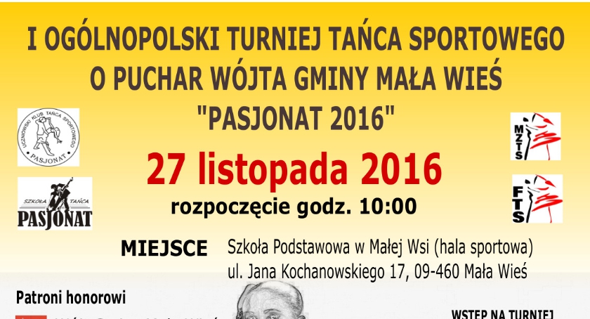Ogólnopolski Turniej Tańca o Puchar Wójta gminy Mała Wieś