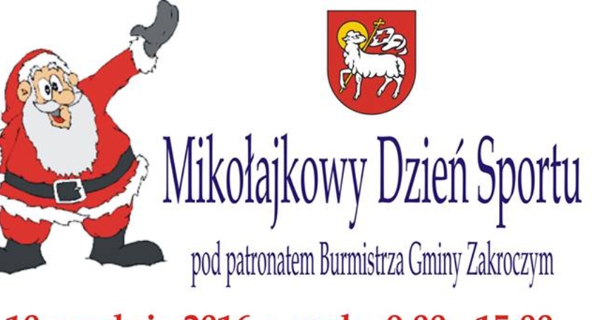 Mikołajkowy Dzień Sportu w Zakroczymiu .   