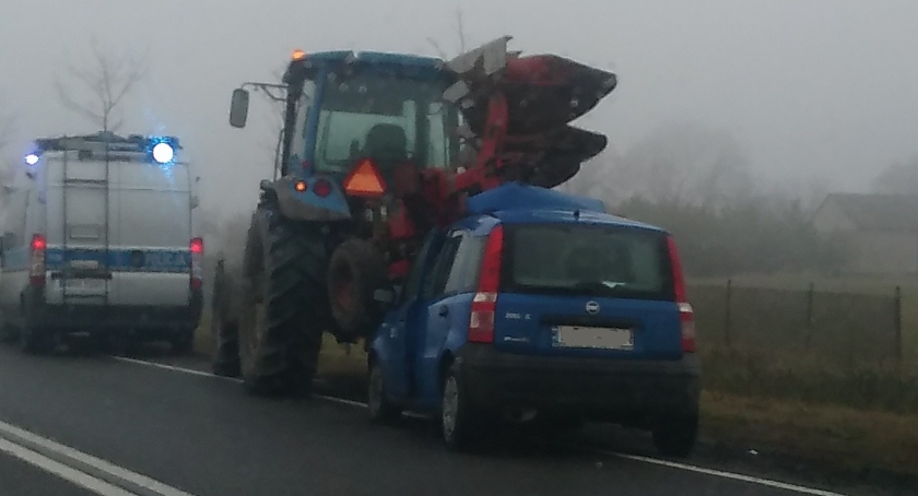 Wypadek we Mgle w Kobylnikach