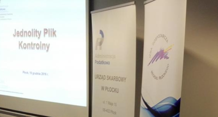 Spotkanie informacyjne  Izby Gospodarczej Regionu Płockiego z Urzędem Skarbowym w Płocku.