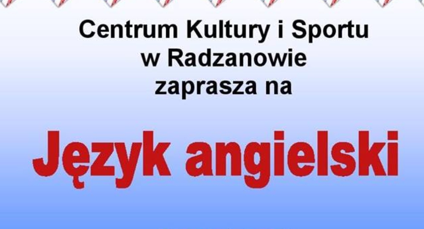 zZajęcia z języka angielskiego dla dzieci w Domu Ludowym w Rogozinie. 