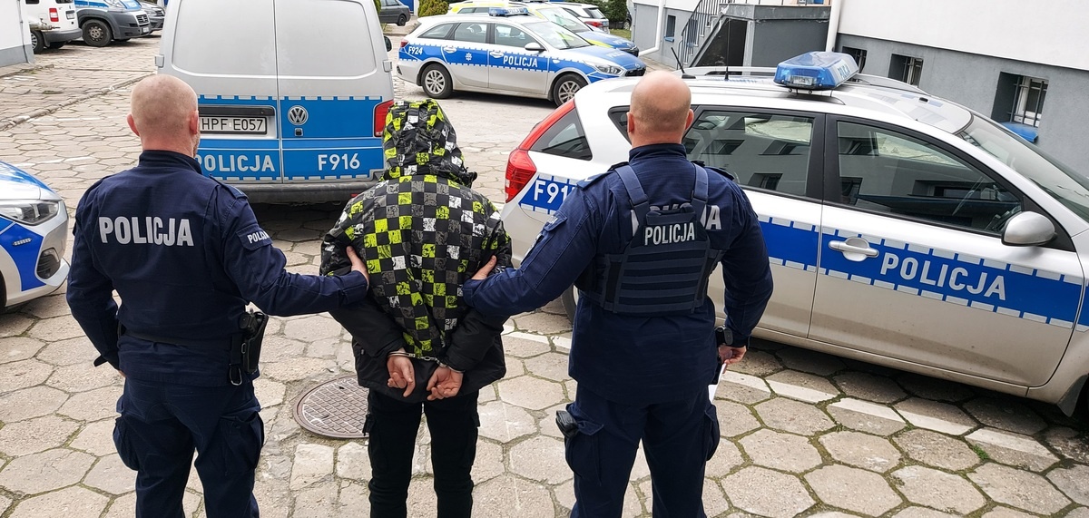 SERYJNY ZŁODZIEJ ZATRZYMANY. USŁYSZAŁ 11 ZARZUTÓW!