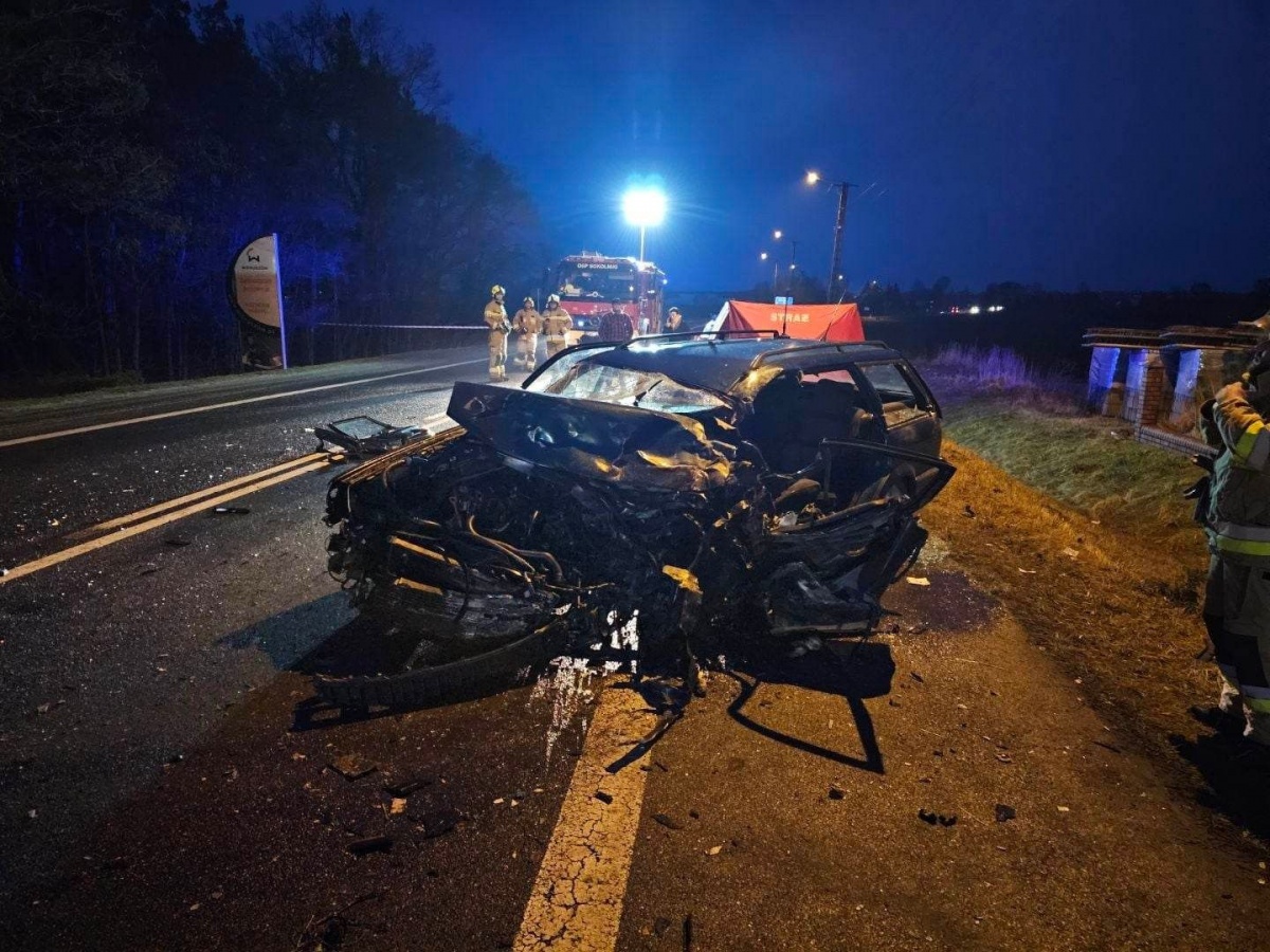 UWAGA WYPADEK. ZGINĄŁ MĘŻCZYZNA