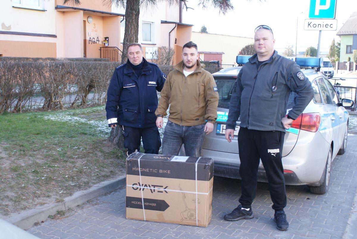 POMOGLI W DOWOZIE SPRZĘTU REHABILITACYJNEGO