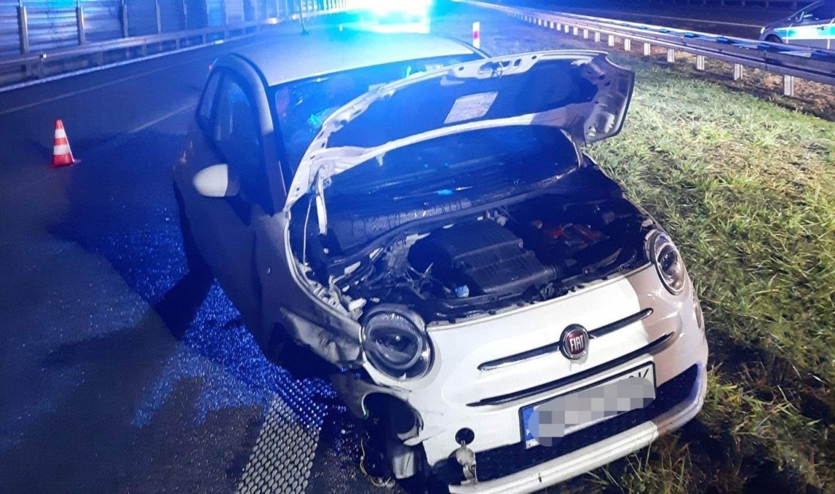 ZDERZENIE DWÓCH OSOBÓWEK NA S8