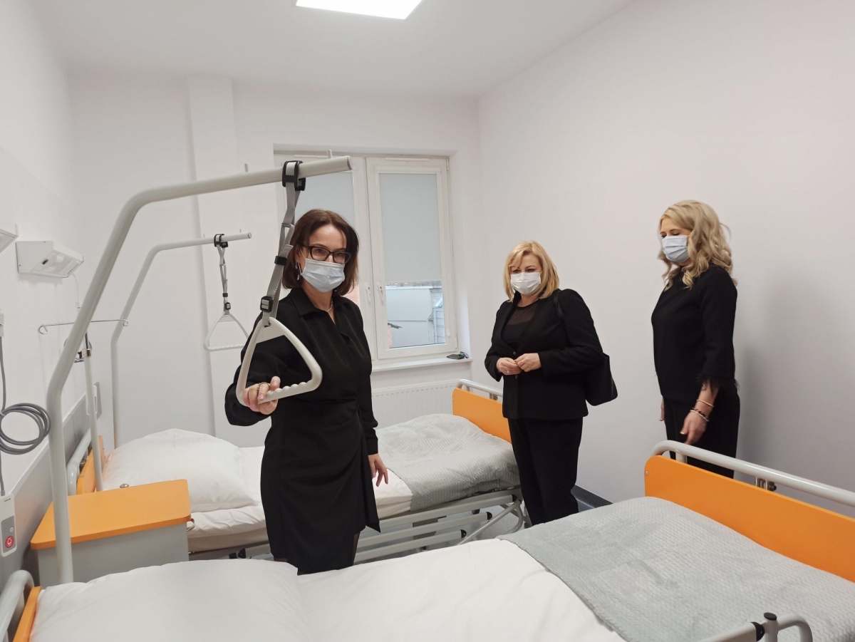 PACJENCI JUŻ ROZGOŚCILI SIĘ W NOWYM SKRZYDLE ZOLU-U