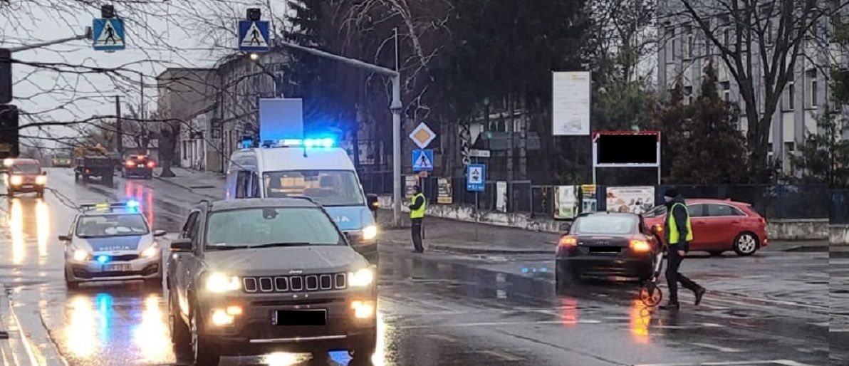 ŚMIERTELNE POTRĄCENIE NA PRZEJŚCIU DLA PIESZYCH