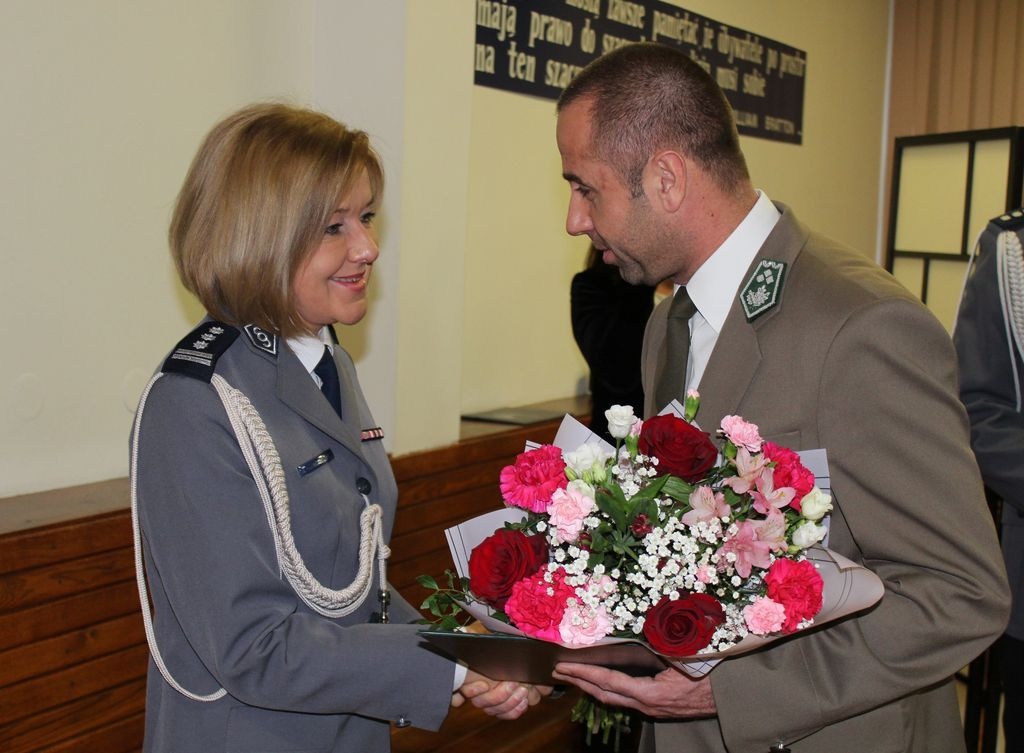Z WIELUNIA DO ŁOWICZA - ZMIANA KOMENDANTA POWIATOWEGO POLICJI
