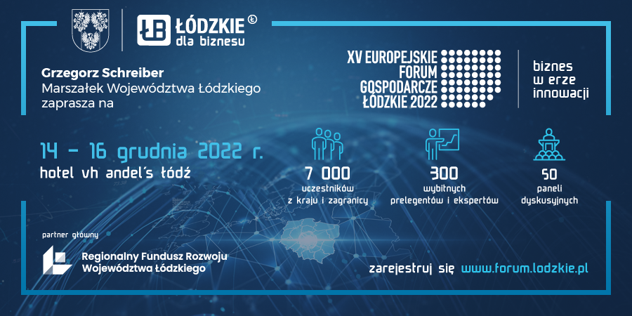 EUROPEJSKIE FORUM GOSPODARCZE: JUTRO ZACZYNA SIĘ DZIŚ