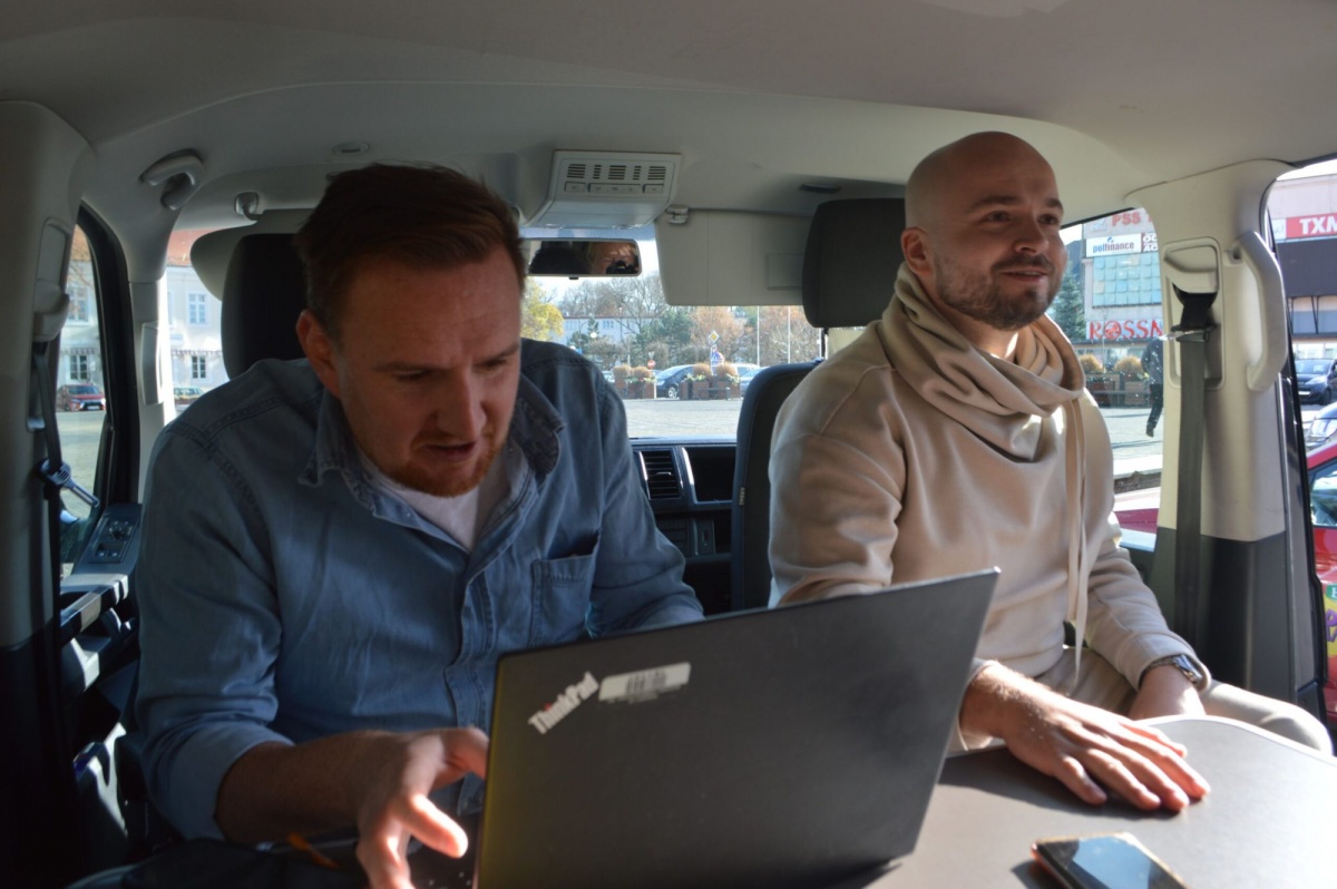 PLENEROWE STUDIO UWAGI!TVN W WIELUNIU