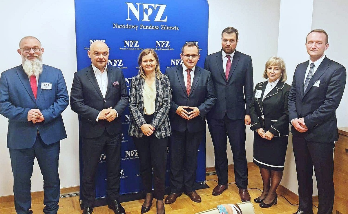 SPOTKANIE SZEFOWEJ SZPITALA Z PREZESEM NFZ