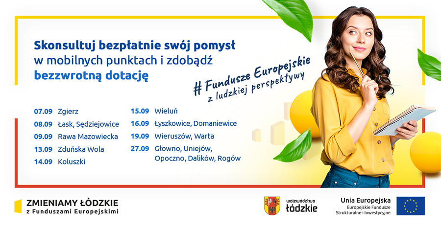 KONSULTACJE DLA PRZEDSIĘBIORCÓW Z POWIATU WIELUŃSKIEGO I WIERUSZOWSKIEGO