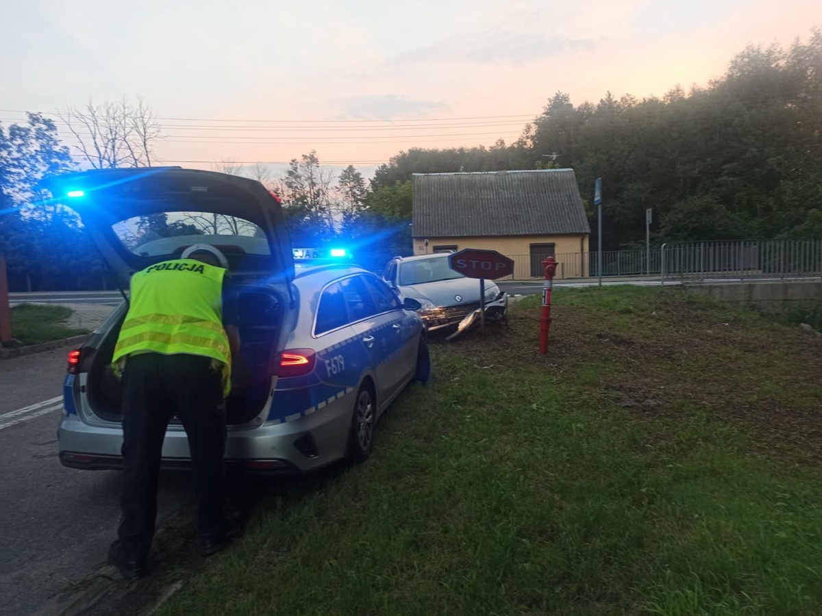 STARANOWAŁ DWA ZNAKI I UCIEKŁ