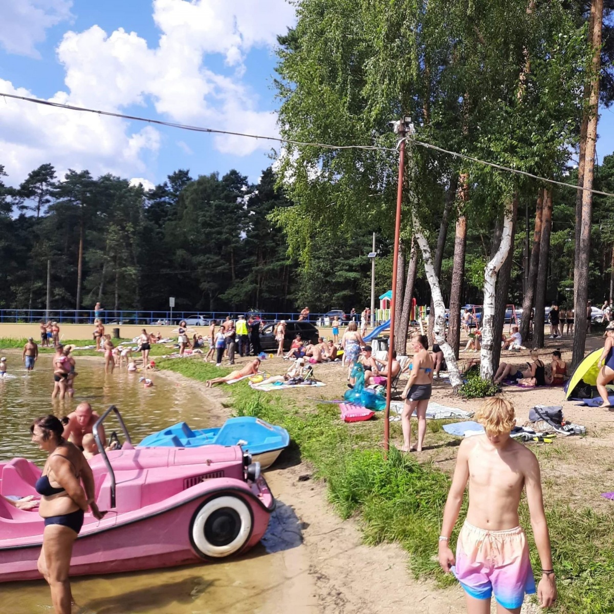 WYWOŁAŁ POPŁOCH NA PLAŻY