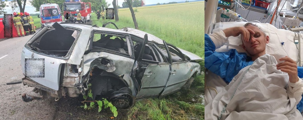 KAROL SPOWODOWAŁ WYPADEK. TERAZ POTRZEBUJE REHABILITACJI