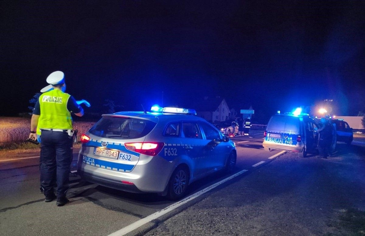 ŚMIERTELNY WYPADEK NA DK 83. NIE ŻYJE 39-LATEK