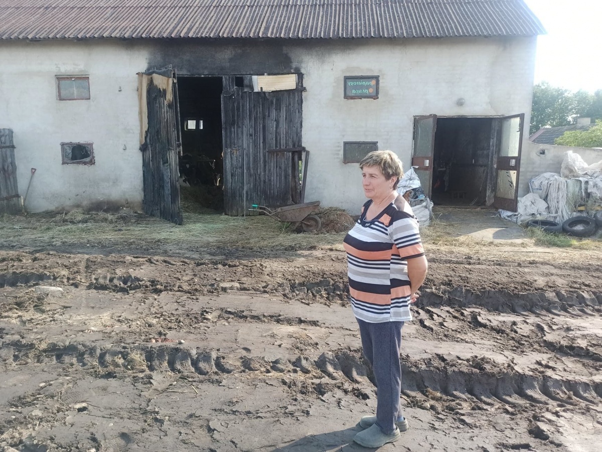 SPŁONĄŁ POKARM DLA ZWIERZĄT