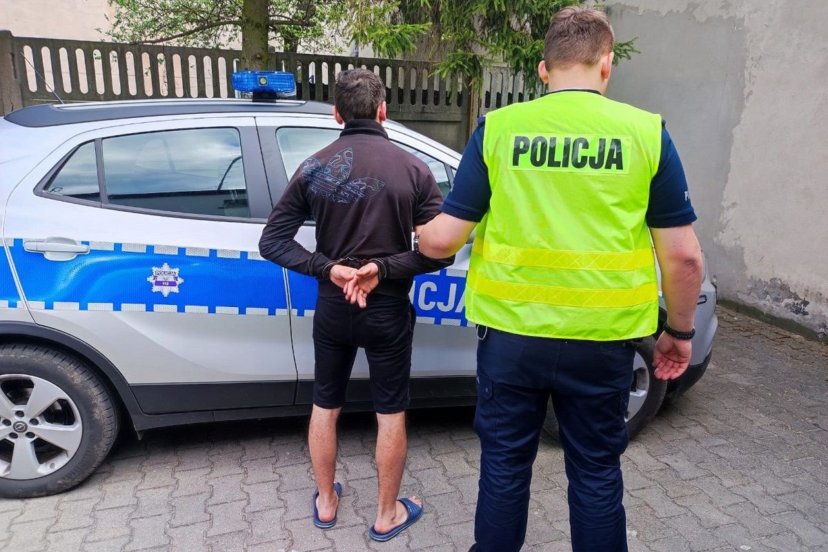 W drodze do Bełchatowa zatrzymał pijanego kierowcę