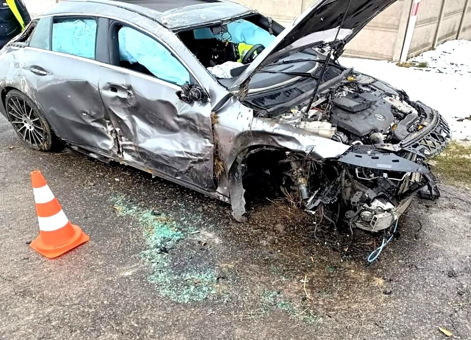 WYPADEK W WĄSOSZU GÓRNYM