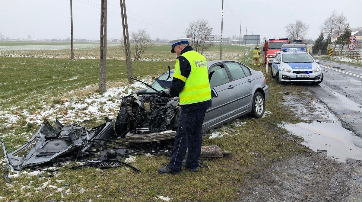18-latek doprowadził do groźnego wypadku