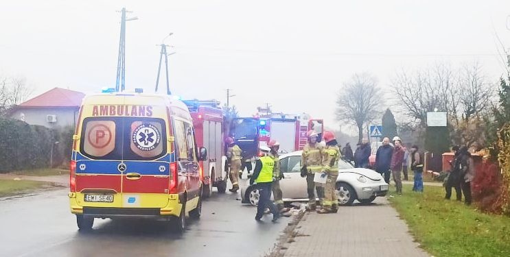 32-latka, po wypadku, trafiła do szpitala