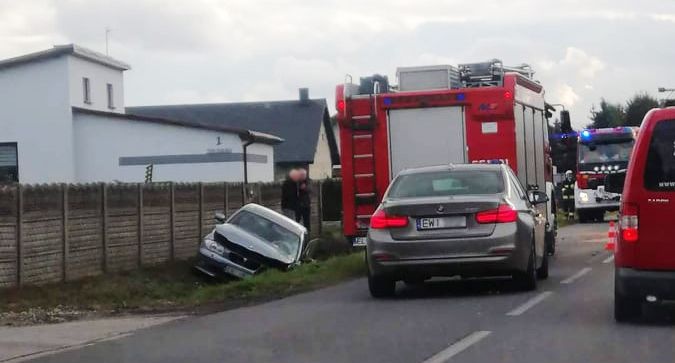 Kolizja w Gaszynie. 60-latka z mandatem