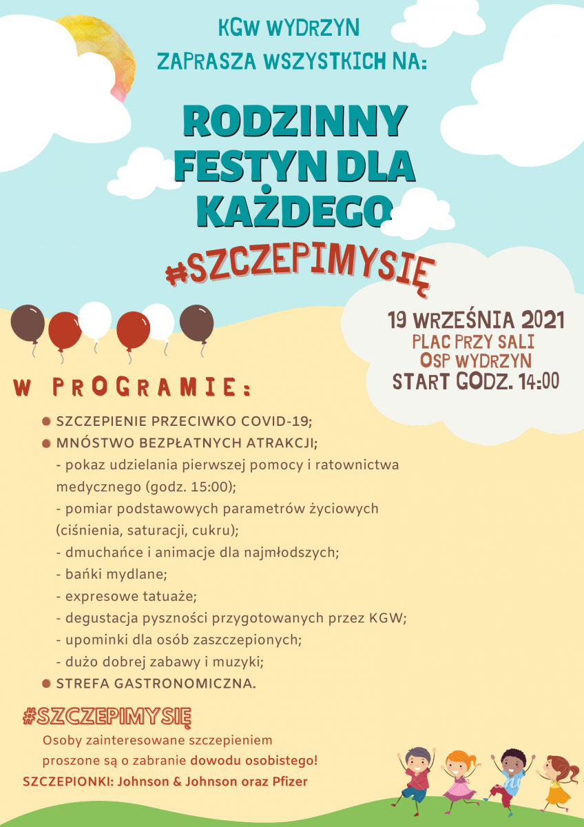 Festyn rodzinny w Wydrzynie
