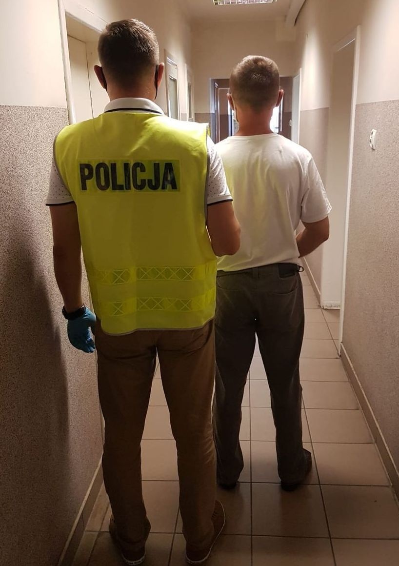 Ukradł kobiecie portfel. Złapany przez jej męża