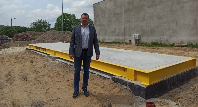 PSZOK w Pajęcznie w budowie