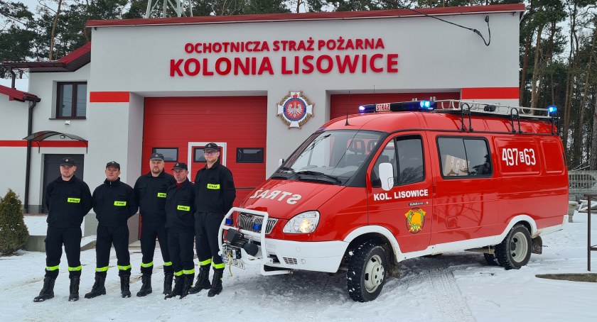 W ich remizie zaparkuje nowy wóz