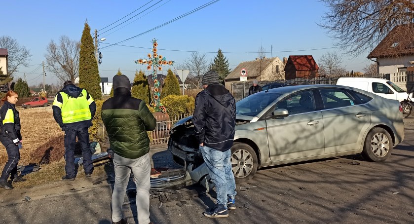 Kraksa z samego rana