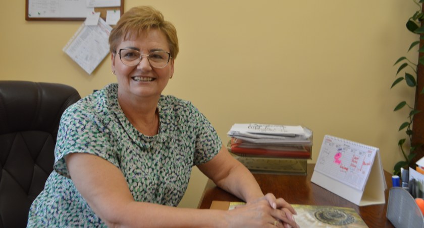 Halina Gniłka po 40 latach pracy w szkole przeszła na emeryturę 