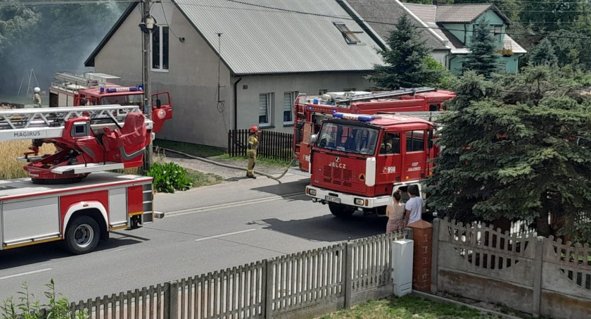 Pożar kotłowni. W akcji duże siły 